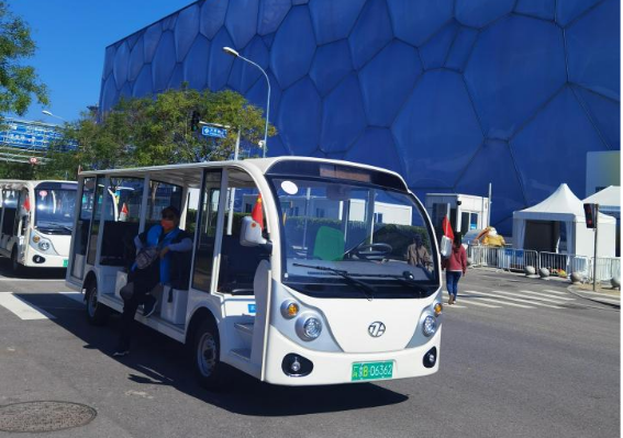 北京鳥巢23座電動觀光車